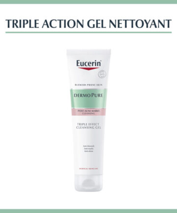 EUCERIN DERMOPURE TRIPLE ACTION GEL NETTOYANT  150ml