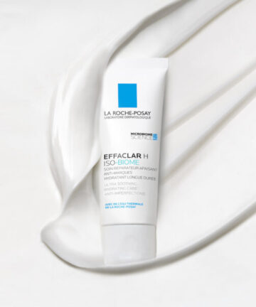 La-Roche-Posay EFFACLAR H ISO-BIOME soin réparateur apaisant anti-marques | Peau fragilisée par les traitements anti-acné | 40ml