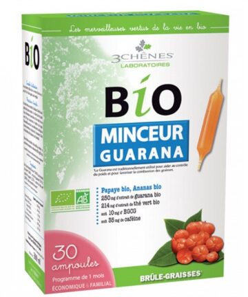 3Chenes Minceur Guarana 30Ampoules*10ml