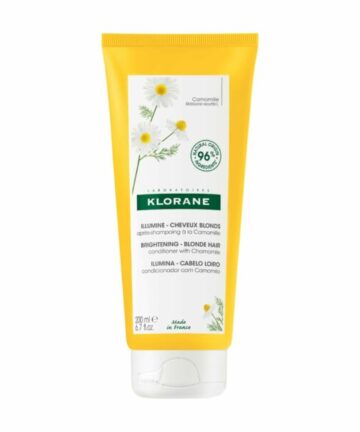 Klorane – Baume Après-shampoing Reflets Blonds à la Camomille – Cheveux blonds à châtains 200 ml