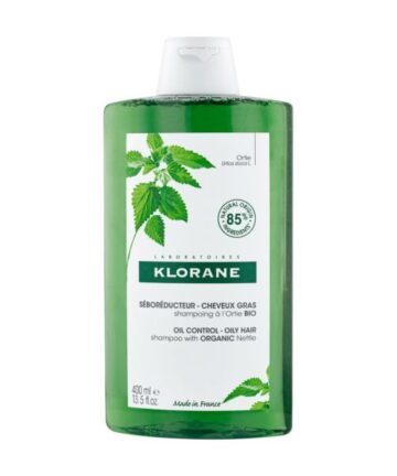 Klorane – Shampoing Séboréducteur à l’Ortie BIO – Cheveux gras 400 ml