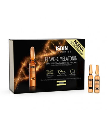 Isdin Flavo-C Melatonin serum reparateur nuit 10 Ampoules*2ml