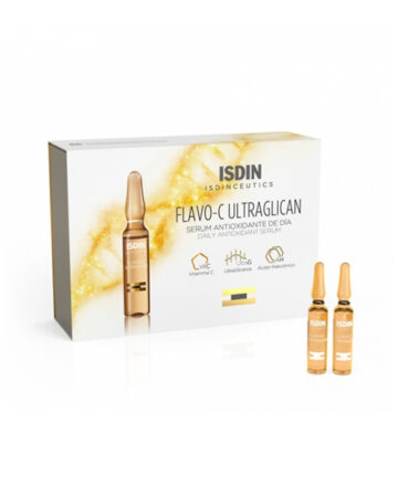 Isdin Flavo-C ultragilican serum antioxydant jour 10 Ampoules*2ml