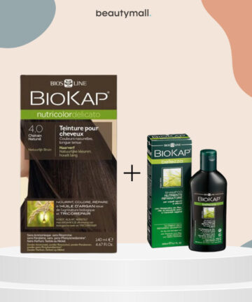 Biokap Delicato 4.0 140ml+shampoing nourissant reparateur 100ml pack