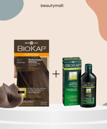 Biokap Delicato 5.0 140ml+shampoing nourissant reparateur 100ml pack