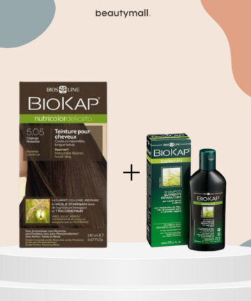 Biokap Delicato 5.05 140ml+shampoing nourissant reparateur 100ml pack