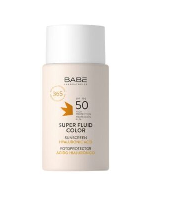Babe Facial Sunscreen Super Fluid Color Spf50 50ml