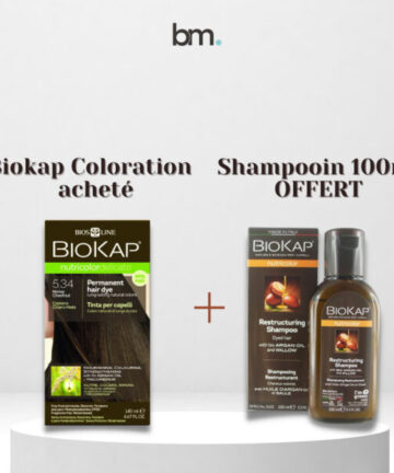 Biokap Delicato 5.34 140ml + Shampoing Restructurant 100ml Pack