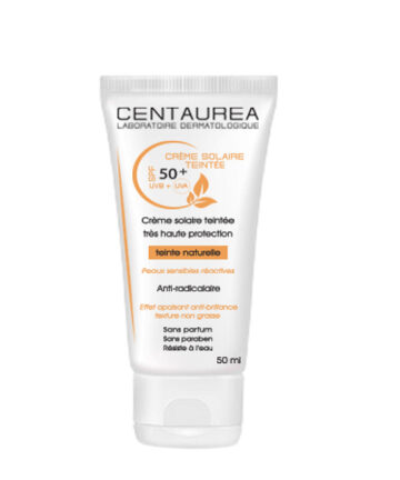 CENTAUREA Crème Solaire Teinté Spf50+