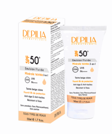 Depilia Ecran Mineral Teinte 50ml