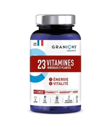 GRANIONS 23 Vitamines Mineraux & Plantes B90 Comprimes