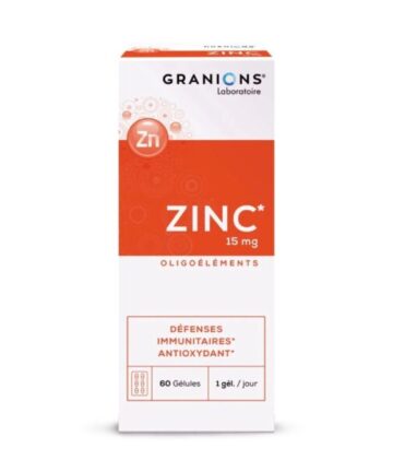 GRANIONS Zinc 15mg B60 Gelules