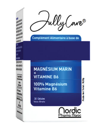 JULLYCARE MAGNÉSIUM + VITAMINE B6 30 Gélules