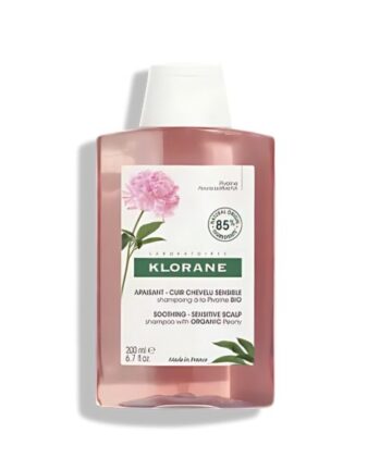 KLORANE APAISANT Shampoing Anti-irritation et Protecteur à la Pivoine BIO 200 ml