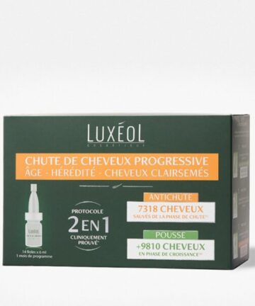 Luxeol Anti-Chute Progressive 2en1 14 fioles x 6ml