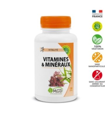 MGD Vitamines & Mineraux 120 Gelules