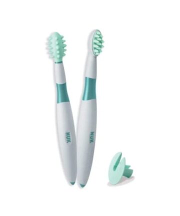 NUK Set de brosses à dents éducatives 6+ Mois