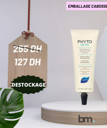 PHYTO PHYTODETOX MASQUE PURIFIANT PRÉ-SHAMPOOING 125ML – DESTOCKAGE
