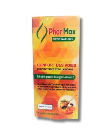 Phormax Sirop Naturel Propolis Eucalyptus Vitamine C 200ml