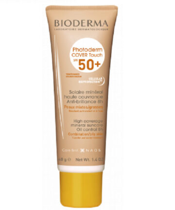 Bioderma Photoderm Cover Touch teinte dorée spf50+ 40g