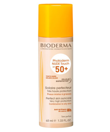 Bioderma – Photoderm Nude Touch Spf 50+ Teinte Dorée – 40 ml