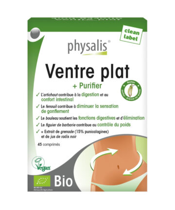 Physalis Ventre Plate +Purifier 45 comprimes