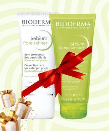 Bioderma Sebium Pore Refiner 30ml+ Gel Moussant Actif 200ml PACK