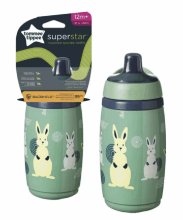 Tommee Tippee Gourde isotherme +12m 266ml Vert
