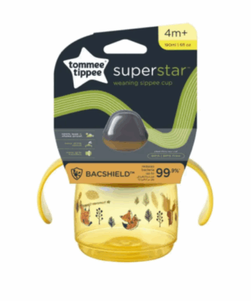 Tommee Tippee Tasse d’apprentissage +4m 190ml Jaune