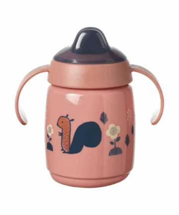 Tommee Tippee Tasse d’apprentissage Anti-fuite +6m 300ml Rose