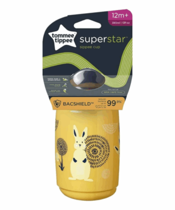 Tommee Tippee Tasse d’entrainement +12m 390ml jaune