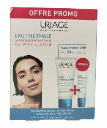 Uriage Eau Thermale Crème Riche 40ml + Contour des Yeux 15ml OFFERT