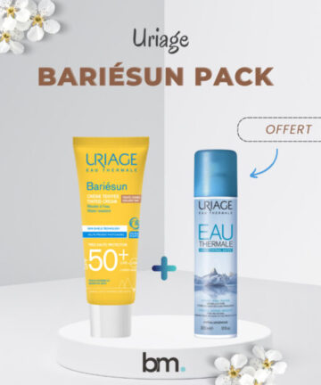 Uriage Bariesun Ecran Teinte doree + Eau thermale 50ml OFFERT