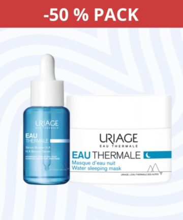 Uriage Eau Thermale Serum Booster + Masque D’eau Nuit -50% PACK