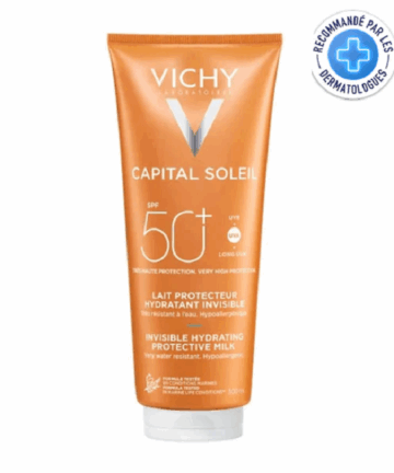 VICHY CAPITAL SOLEIL SPF50+ LAIT PROTECTEUR HYDRATANT INVISIBLE 300ML