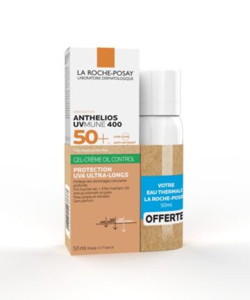 La Roche-Posay Anthelios XL Crème Solaire Matifiante Teintée SPF50+ = Eau Thermale 50ml Offerte
