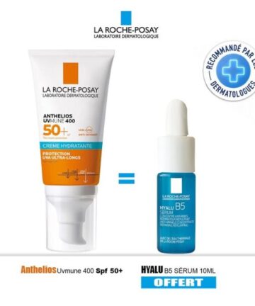 La Roche-Posay ANTHELIOS UVMune 400 Crème Solaire Teintée = Hyalu B5 Sérum 10ml Offert