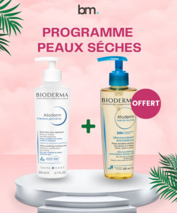BIODERMA ATODERM GEL CREME 200 ML = Atoderm Huile de Douche Offerte