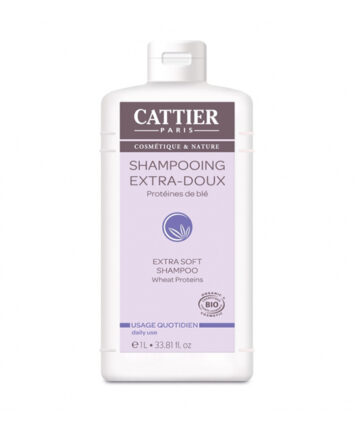Cattier Shampooing Extra doux Usage Frequent 1L