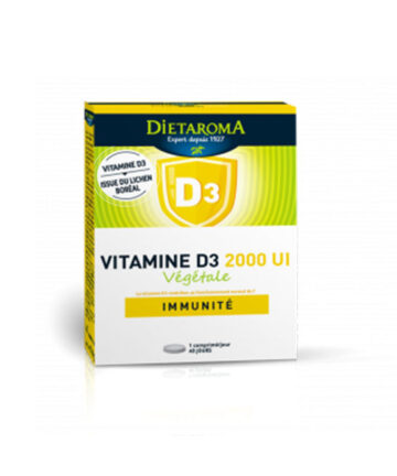 Dietaroma Vitamine D3 2000UI Vegetale 40comprimes