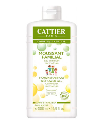 Cattier Moussant familial sans savon 500ml