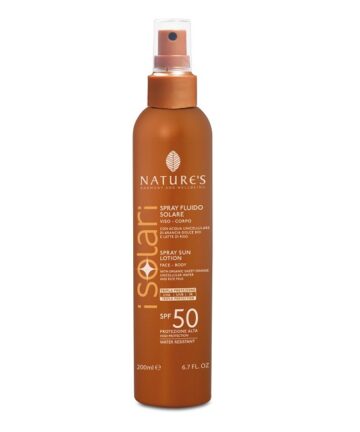 Natures Isolari Spray Fluide Solaire Spf50 200ml