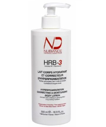 Nubiance HRb-3 Lait Corps Hydratant et Correcteur 500ml