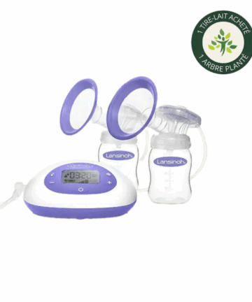 LANSINOH Tire-lait Électrique Double 2-en-1