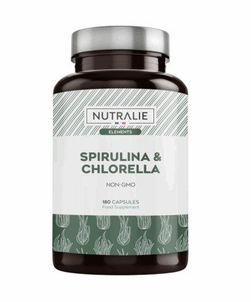 NUTRALIE SPIRULINE & CHLORELLA 180 GÉLULES