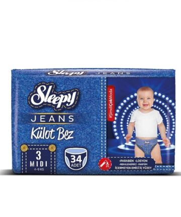 Sleepy Jeans 3 Pants Midi 4-9kg/34 Pieces