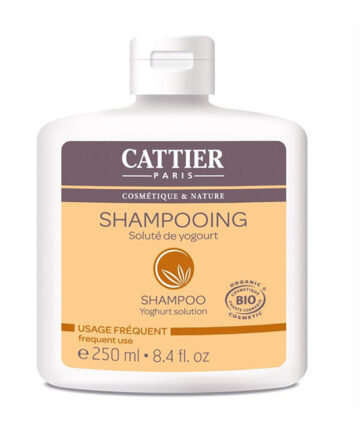 Cattier Shampooing Solute de yogourt Usage frequent 250ml