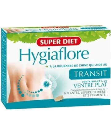 Super Diet Hygiaflore Transit Ventre Plat – 15 Comprimés