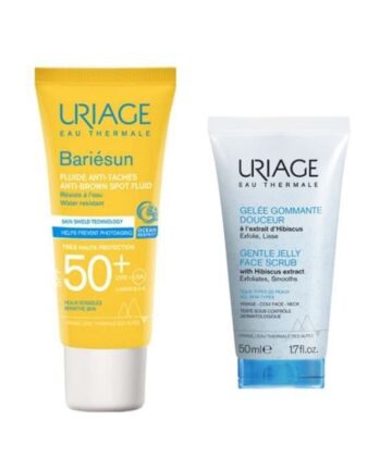 URIAGE BARIESUN Fluide Matifiant Sp50 = Gelée Gommante 50ml Offerte