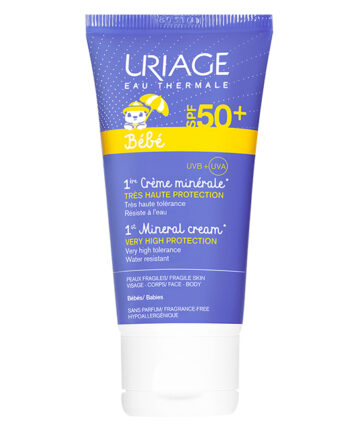 Uriage bébé 1er creme mineral spf50+ 50ml